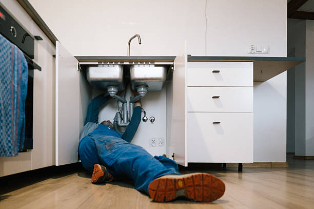 Professional Drain Cleaning technician working in Chambersville, PA